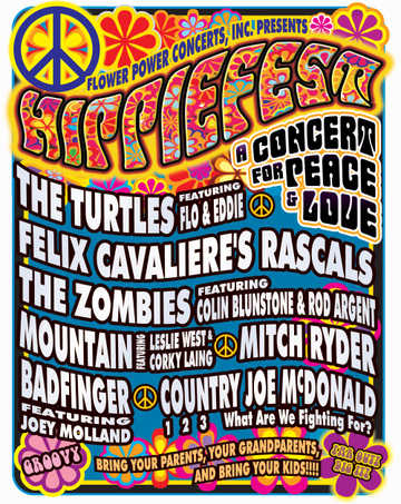 Vintage Hippie Posters