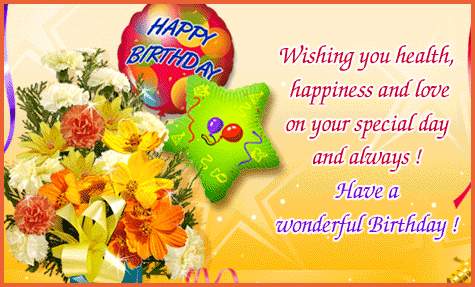 happy birthday wishes in tamil. May all your wishes come true