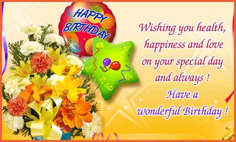 Happy Birthday Greetings For Sister. My warmest greetings